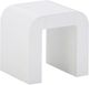 TOV Furniture Hump White Arched Side Table-0