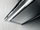 Elica Techne Plus Series Meteorite 36" Stainless Steel with Black Glass Wall Mounted Range Hood-2