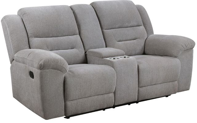 Coaster® Gilson 3-Piece Gray Upholstered Seating Set-1