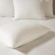 Olliix by N Natori 3 Piece White King Hanae Cotton Blend Yarn Dyed Comforter Set-2