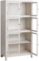 Classic Home Hera Creamwood Display Cabinet-2