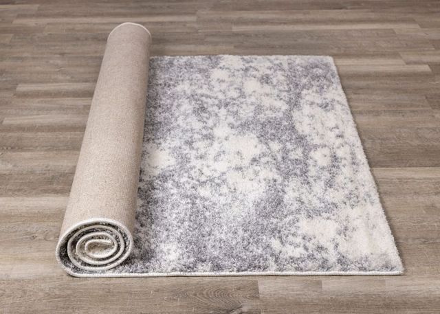Kalora Interiors Fergus White Grey Wispy Clouds 7'10'' X 10'6'' Rug-3