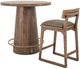 International Furniture Direct Balam Brown Bistro Bar-3