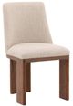 Dovetail Furniture Alistair Light Warm Wash/Sand Dining Chair-0