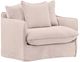 Dovetail Furniture Lexia Natural Slipcovered Sofa Chair-0