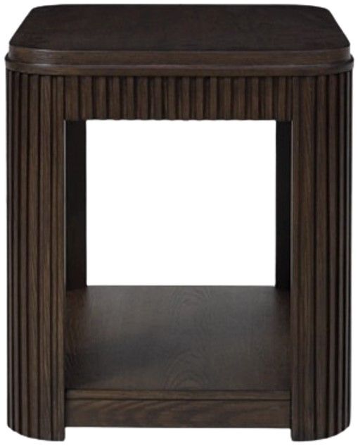 Signature Design by Ashley® Carlibrie Warm Brown Rectangular End Table-2