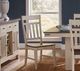 A-America® Bremerton Oyster/Saddle Dust Splatback Dining Side Chair-1