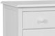 John Thomas Furniture® Cottage White 5-Drawer Chest-1