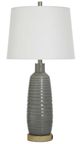 StyleCraft Gray Washed Table Lamp-0