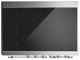 Ilve® Majestic III 40" Glossy Black Pro Style Induction Range with Solid Door and Chrome Trim-2