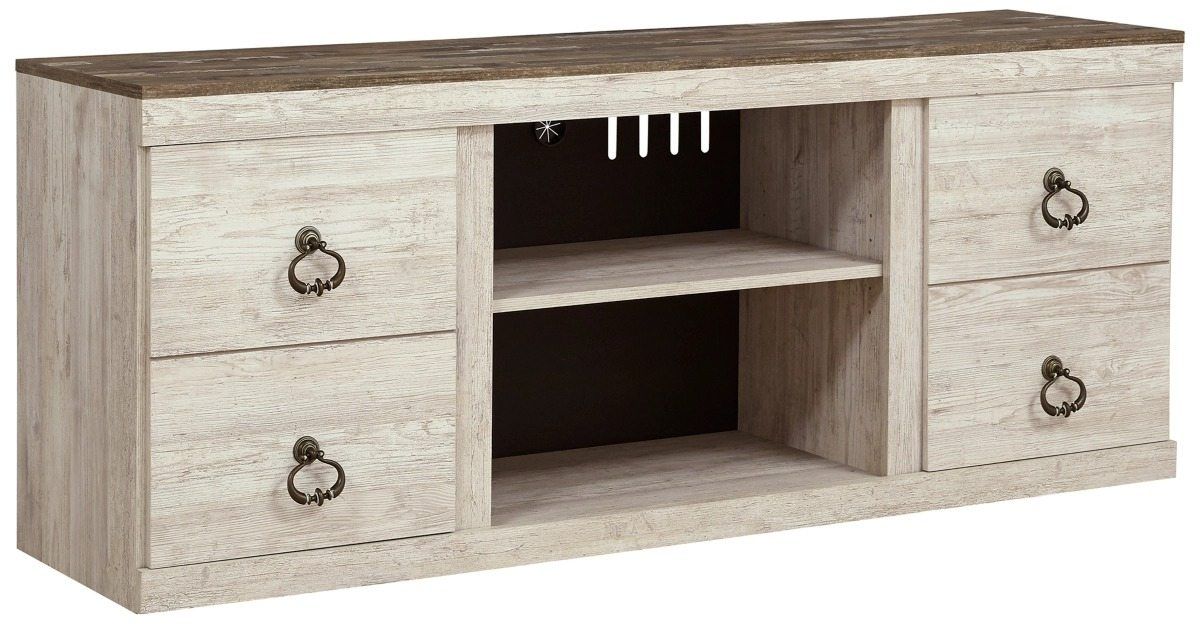 Signature Design by Ashley® Willowton Whitewash 60" TV Stand
