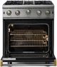 Viking® 5 Series 30" Onyx Pro Style Gas Range-1