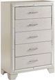 Signature Design by Ashley® Lonnix 6-Piece Silver Full Panel Bed Set-4