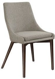 Mazin Furniture Fillmore Light Light Gray Side Dining Chair-0