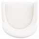 Furniture of America® Northam 2-Piece White/Matte Gold Arm Chair-2