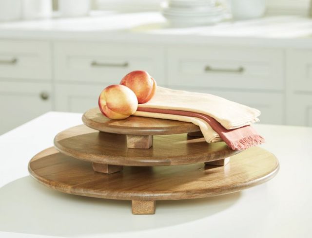 Signature Design by Ashley® Kaidler 3-Piece Honey Brown Tray Set-4