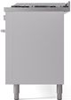 Ilve® Professional Plus II 60" Custom RAL Color Pro Style Dual Fuel Range-4