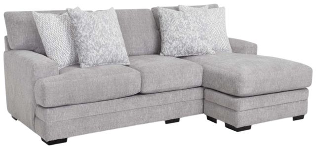 Franklin™ Sterling Matcha Nickel Sofa with Reversible Chaise-0