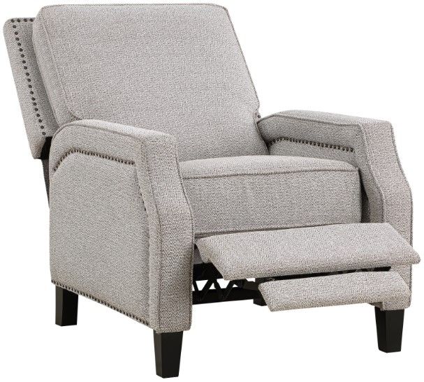 Homelegance® Berenson Coconut Manual Push Back Recliner-3