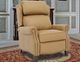 BarcaLounger® Meade Santa Fe Brandy Leather Manual Recliner-2