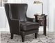 Decor-Rest® Furniture LTD 3492 Leather Brown Chair-3