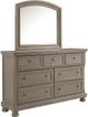 Signature Design by Ashley® Lettner Light Gray Dresser and Mirror-0