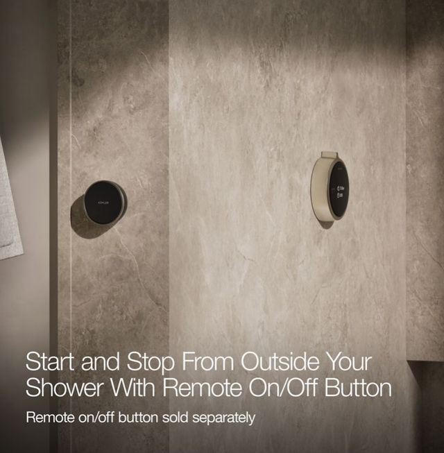 KOHLER® Anthem® Duo Vibrant Brushed Nickel 2-Outlet Bath/Shower Digital Control-3