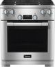 Miele 30" Liquid Propane Clean Touch Steel Pro Style Dual Fuel Range-0