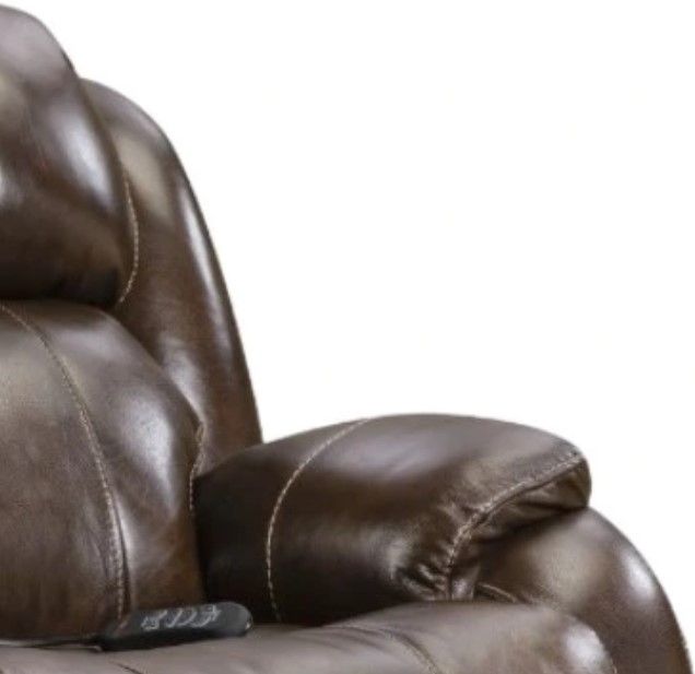 HomeStretch Palmer Walnut Power Wall-Saver Recliner-2