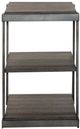 Liberty Furniture Modern View Gauntlet Gray Tiered End Table-3