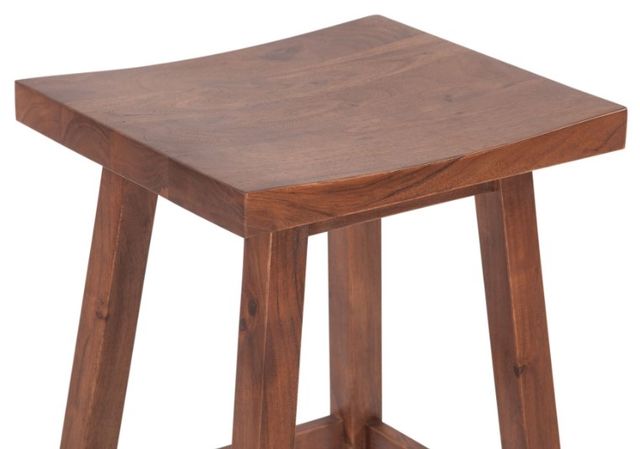 Home Trends & Design Savannah Cinnamon Brown Counter Stool-2