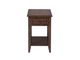 Medium Brown Chairside Table-1