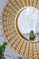 A & B Home Gold Sunburst Mirror-1