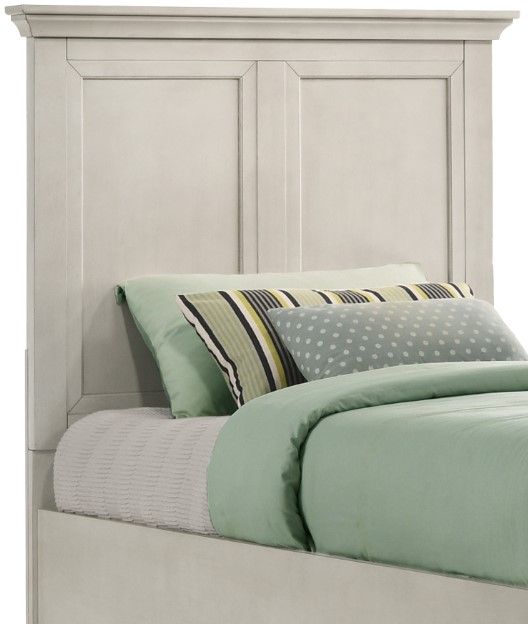 Intercon San Mateo Rustic White Youth Twin Storage Panel Bed-2