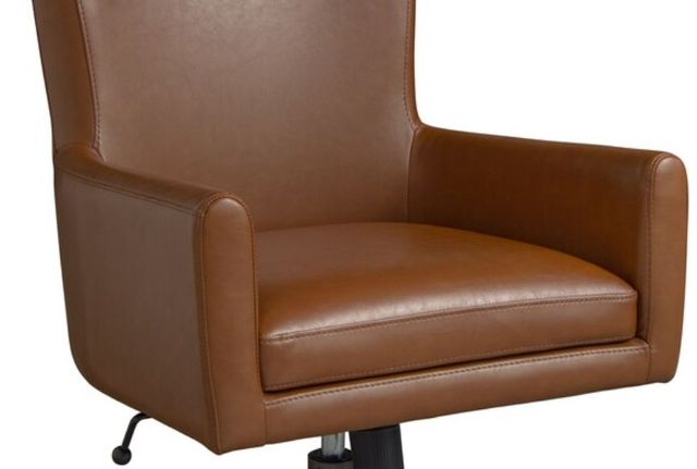 Bassett® Furniture HomeWork Lyles Saddle Office Chair-4
