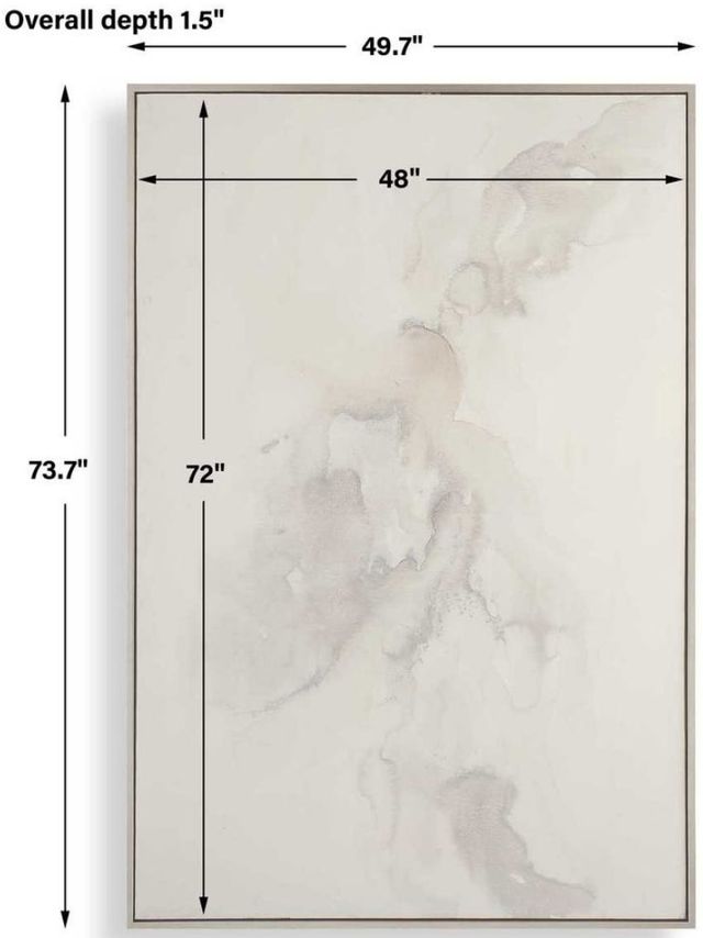 Uttermost® Evaporate Hand Painted Abstract Art-2
