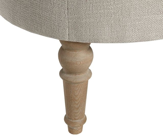 Olliix by Martha Stewart Linen Clara Accent Ottoman-1