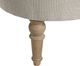 Olliix by Martha Stewart Linen Clara Accent Ottoman-1