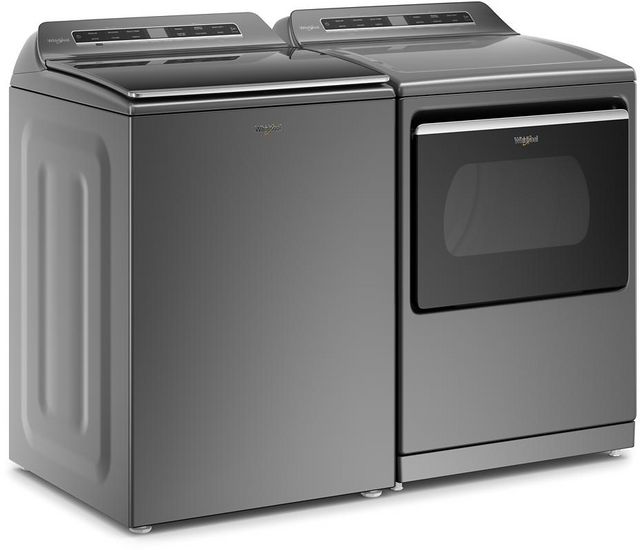 Whirlpool® Chrome Shadow Laundry Pair-8