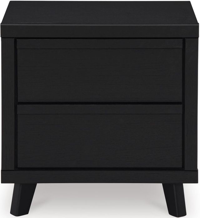 Signature Design by Ashley® Danziar Black Nightstand-1