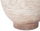 A & B Home Brown/White Round Footed Ceramic Vase-4
