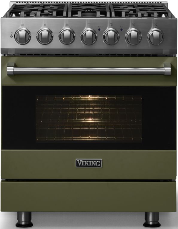 Viking® 3 Series 30" Martini Pro Style Dual Fuel Range-2