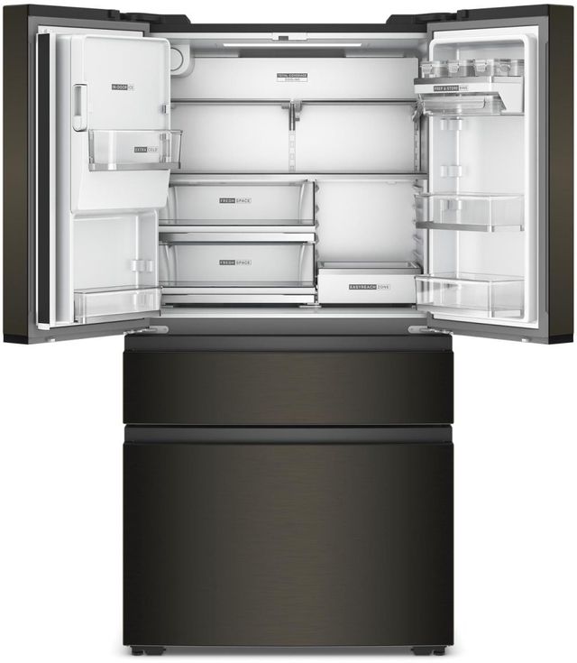 Whirlpool® 36" 18.7 Cu. Ft. Black Stainless Steel Counter Depth French Door Refrigerator-2