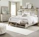 Liberty Furniture Ivy Hollow 4-Piece Dusty Taupe/Weathered Linen King Mantle Storage Bedroom Set with Chest-1