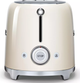 Smeg 50's Retro Style Cream 2 Slice Toaster-0