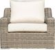 Enclover Tulip Birds Eye/Driftwood Club Chair-1