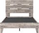Signature Design by Ashley® Neilsville Whitewash Queen Panel Platform Bed-1