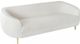 A & B Home 2-Piece White Sofa Set-1