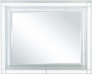 Coaster® Gunnison Silver Metallic Dresser Mirror