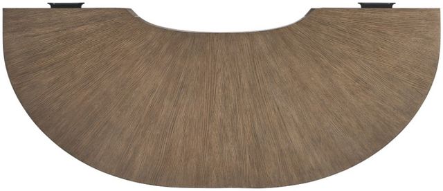 Lexington Home Zanzibar Henley Black/Brown Writing Desk-2